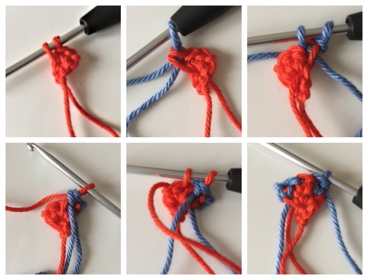 Blog-Inhaltsbild für 'Hirschapplikation, kostenlose Häkelanleitung'